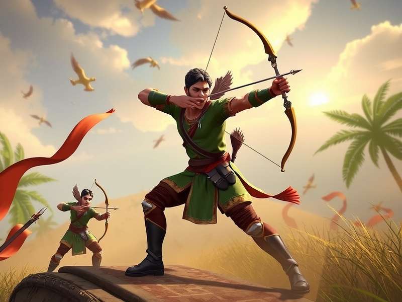 Bharat S Elite Archer festival event gameplay